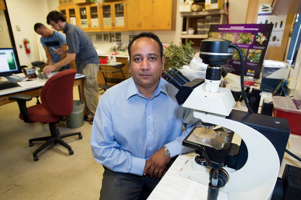 Singh in Plant Diagnostic Center