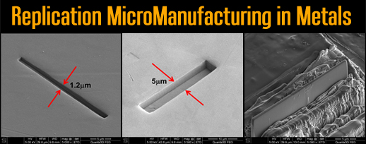 Micro-Scale Embossings in Metal 