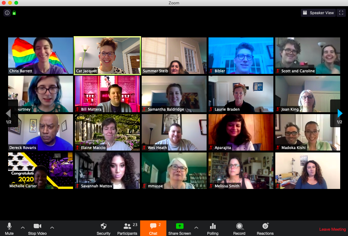 screen shot zoom meeting