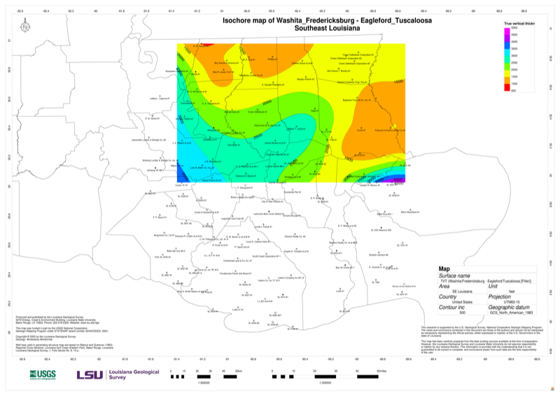 Washita Fredericksburg - Eagleford Tuscaloosa
