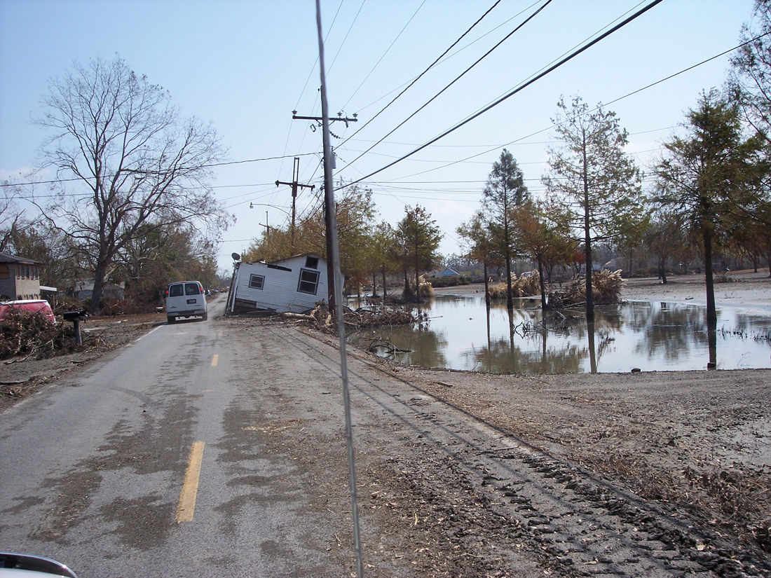 house sitting on the road